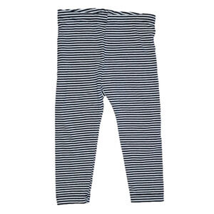 Circo Black and White Striped Leggings
